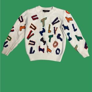 Louis Vuitton Multicolor Knit Sweater